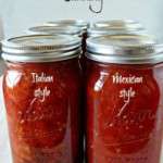 Canning crushed tomatoes is twice the fun!