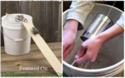 DIY 5 Gallon Bucket Mouse Trap  Bucket mouse trap, Mouse traps, Mouse trap  diy