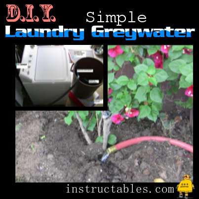 DIY Simple Laundry Greywater System