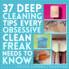 37 Deep Cleaning Tips